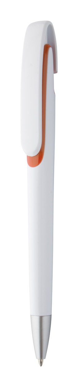 Plastové kuličkové pero KLINCH s barevným klipem