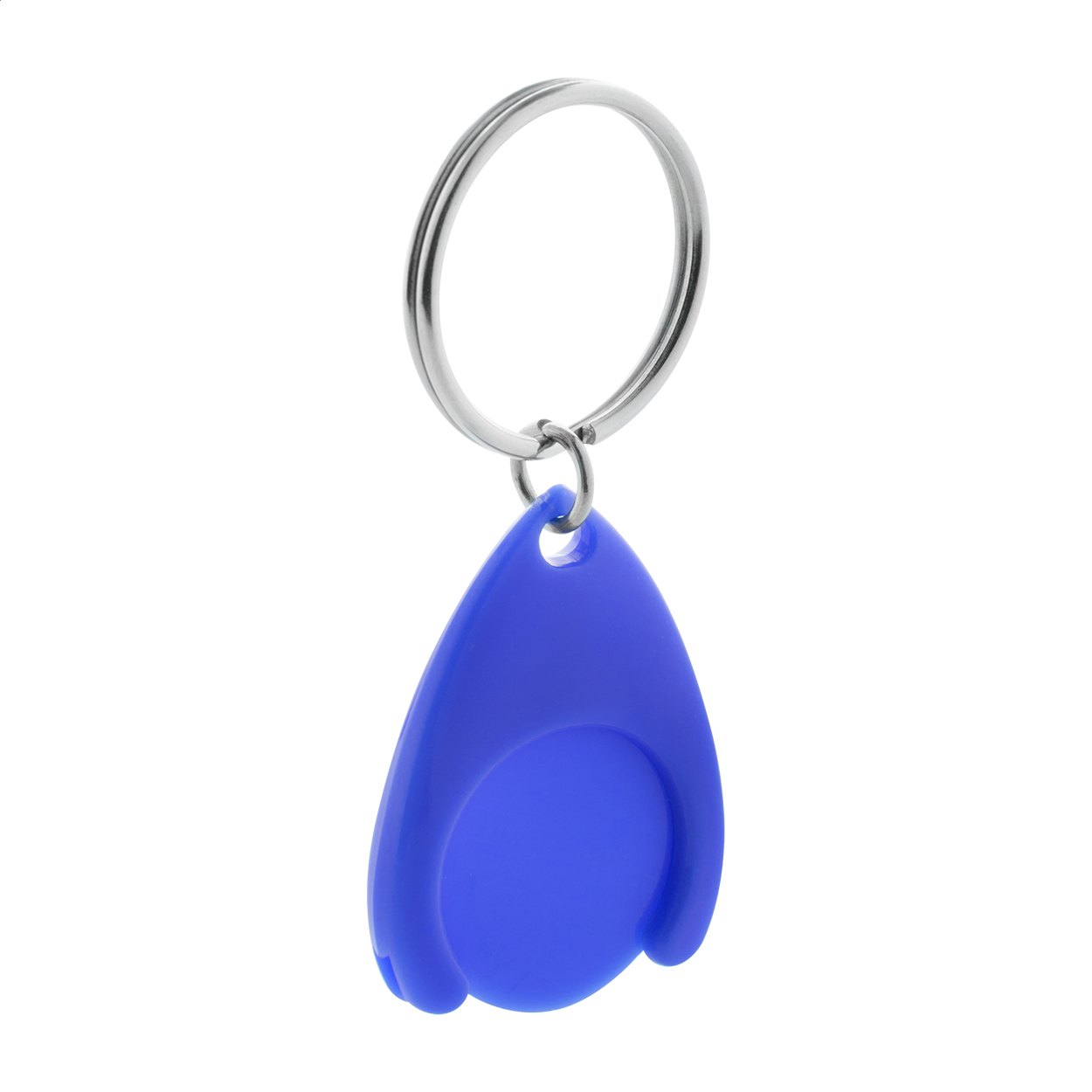 Plastový přívěsek na klíče NELLY s žetonem