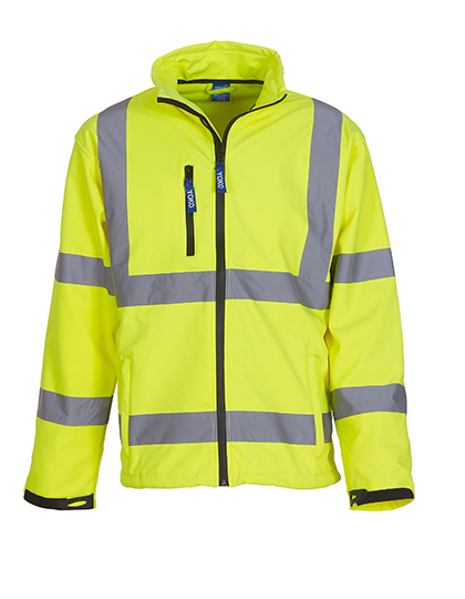 Bunda YOKO Hi-Vis 2 Bands & Braces Softshell Jacket Bunda YOKO Hi-Vis 2 Bands & Braces Softshell Jacket
