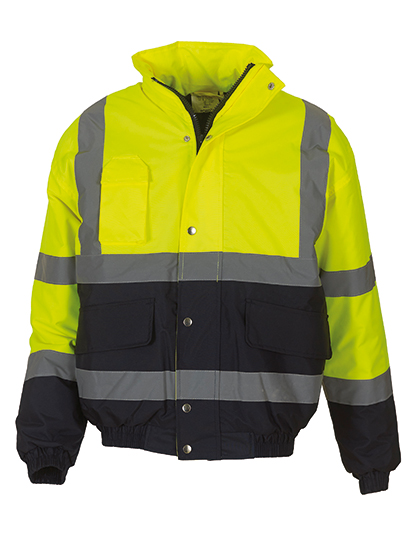 Bunda YOKO Hi-Vis Two-Tone Bomber Jacket Bunda YOKO Hi-Vis Two-Tone Bomber Jacket