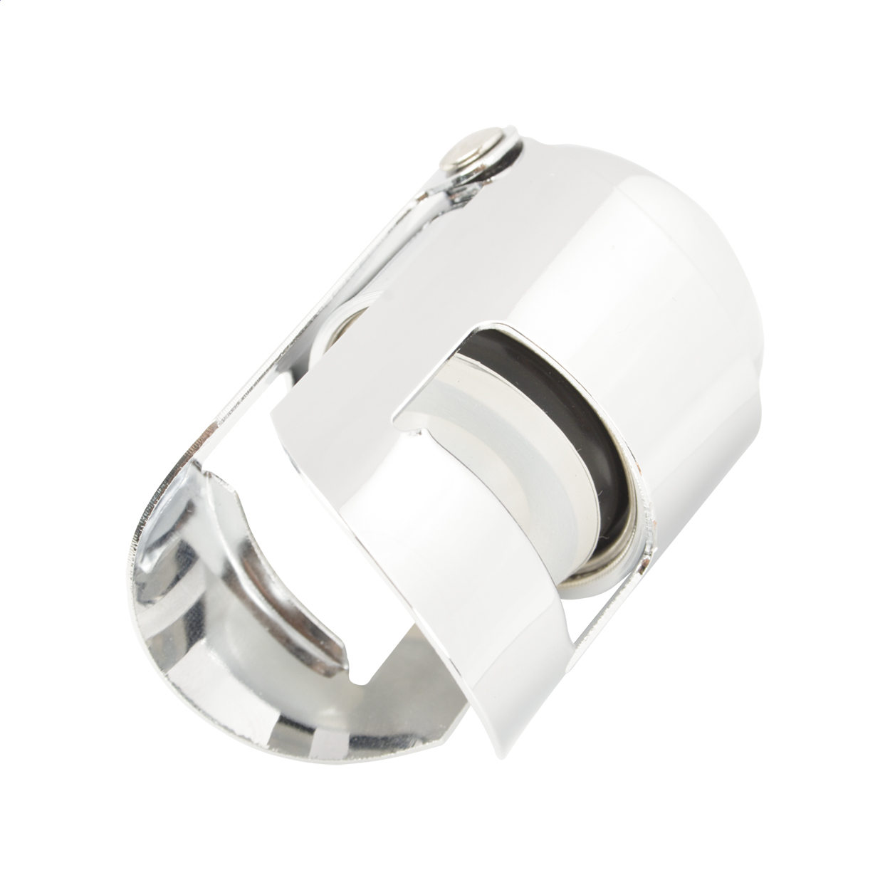 Kovová zátka na šampaňské PUGLIA - stříbrná