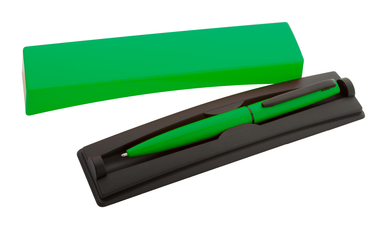 Plastic ballpoint pen ROSSI in colour box