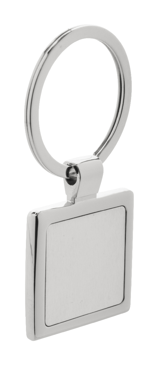 Kovový přívěsek na klíče DICE - stříbrná