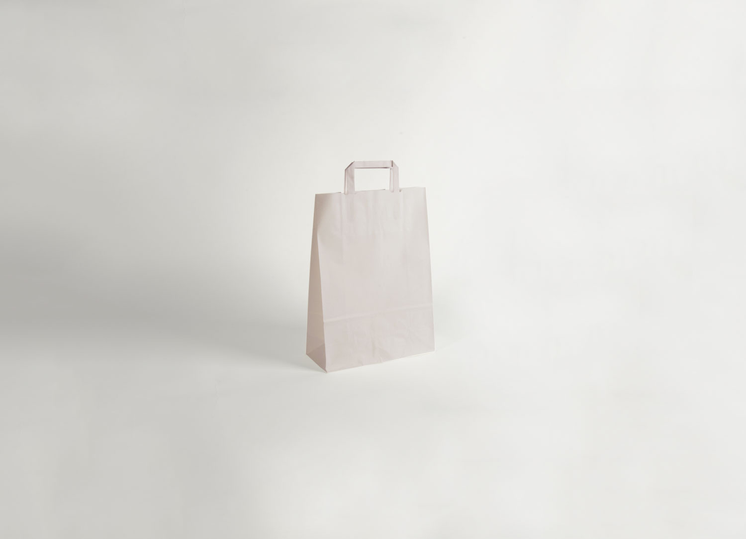 Papírová taška CLASSIC WHITE (BS)