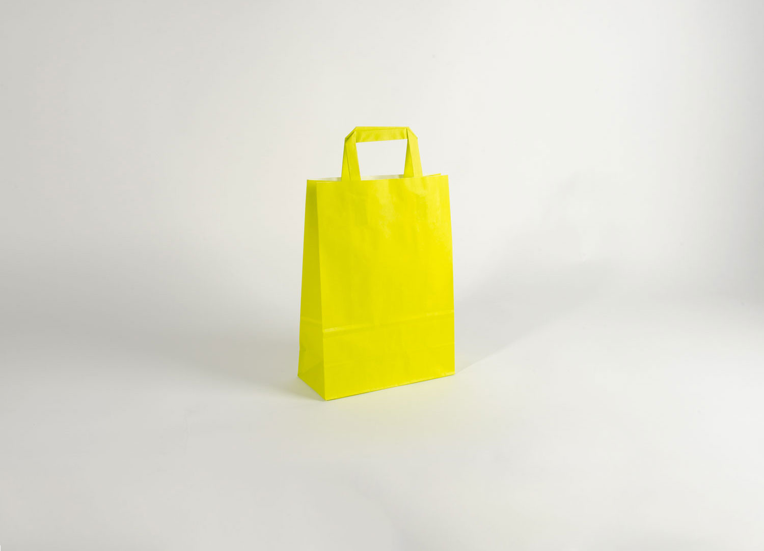 Paper Bag HAPPY YELLOW/GREEN