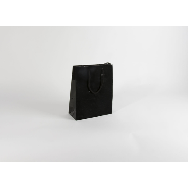 Papírová taška M2 BLACK s laminací Papírová taška M2 BLACK s laminací