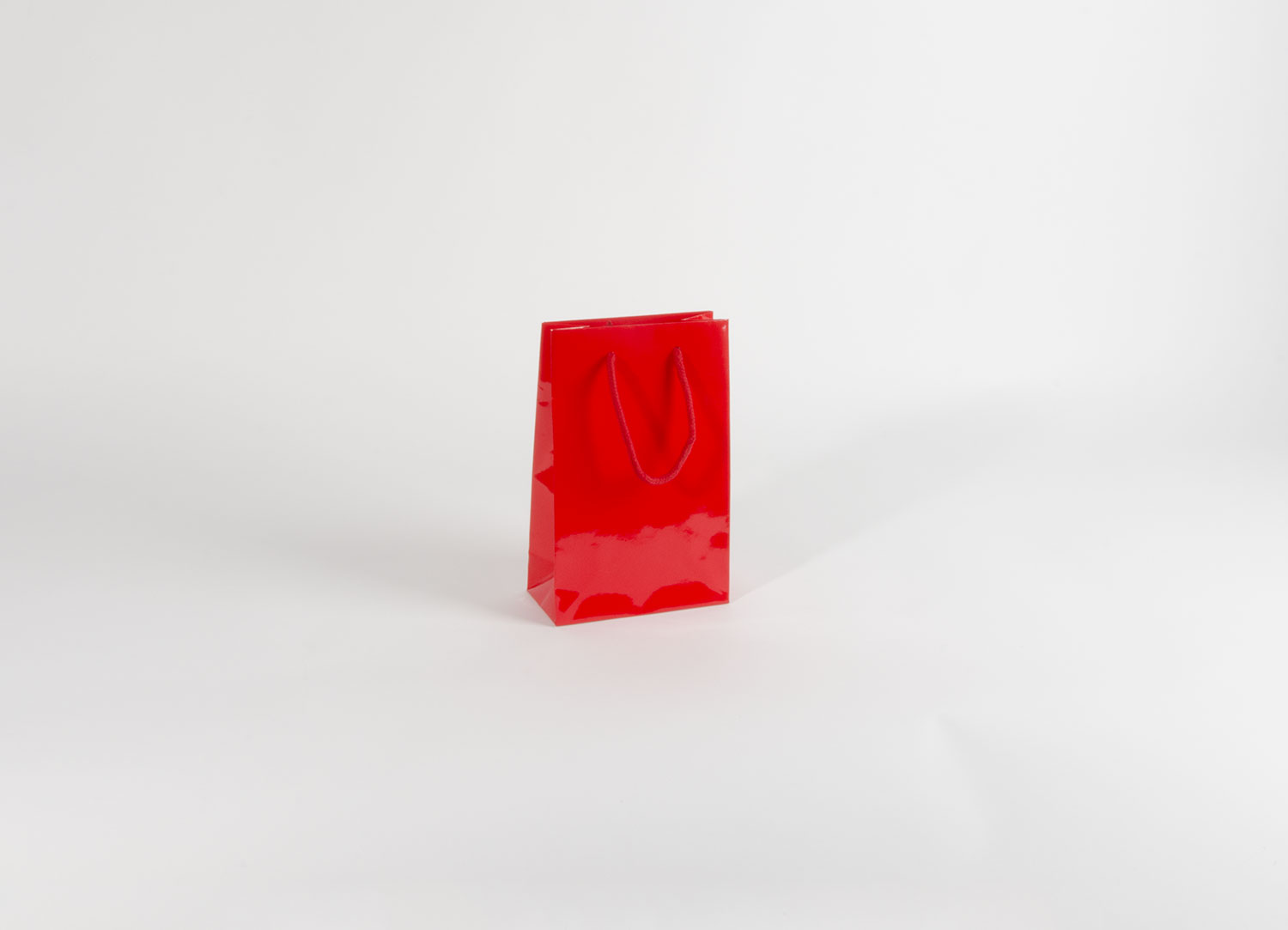 Papírová taška M2 RED s laminací Papírová taška M2 RED s laminací