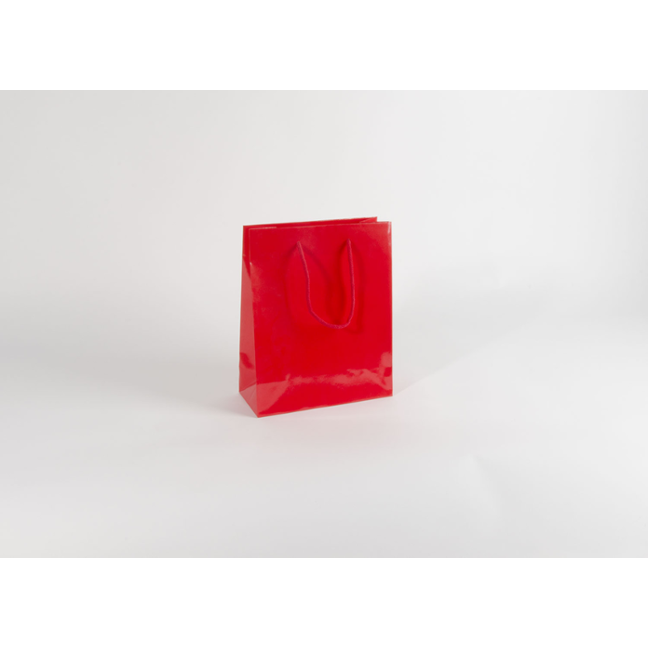 Papírová taška M2 RED s laminací Papírová taška M2 RED s laminací