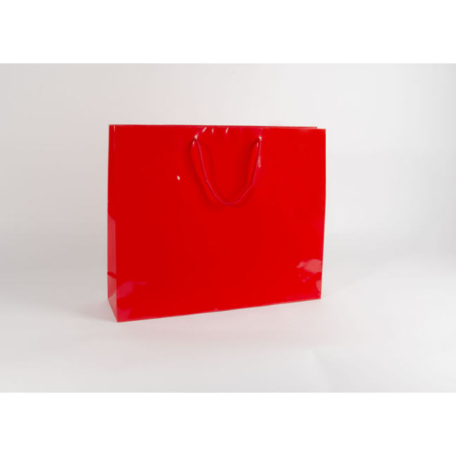 Papírová taška M2 RED s laminací Papírová taška M2 RED s laminací