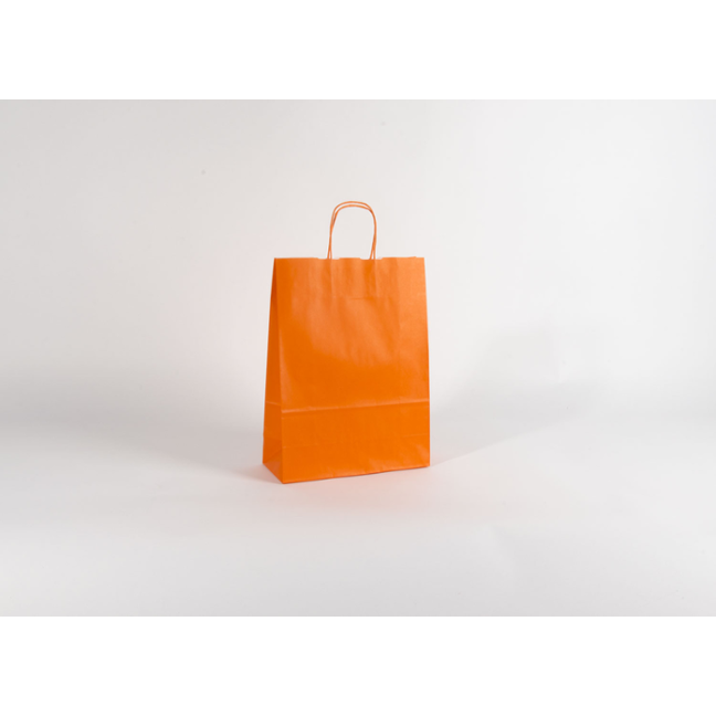 Papírová taška SPEKTRUM ORANGE Papírová taška SPEKTRUM ORANGE