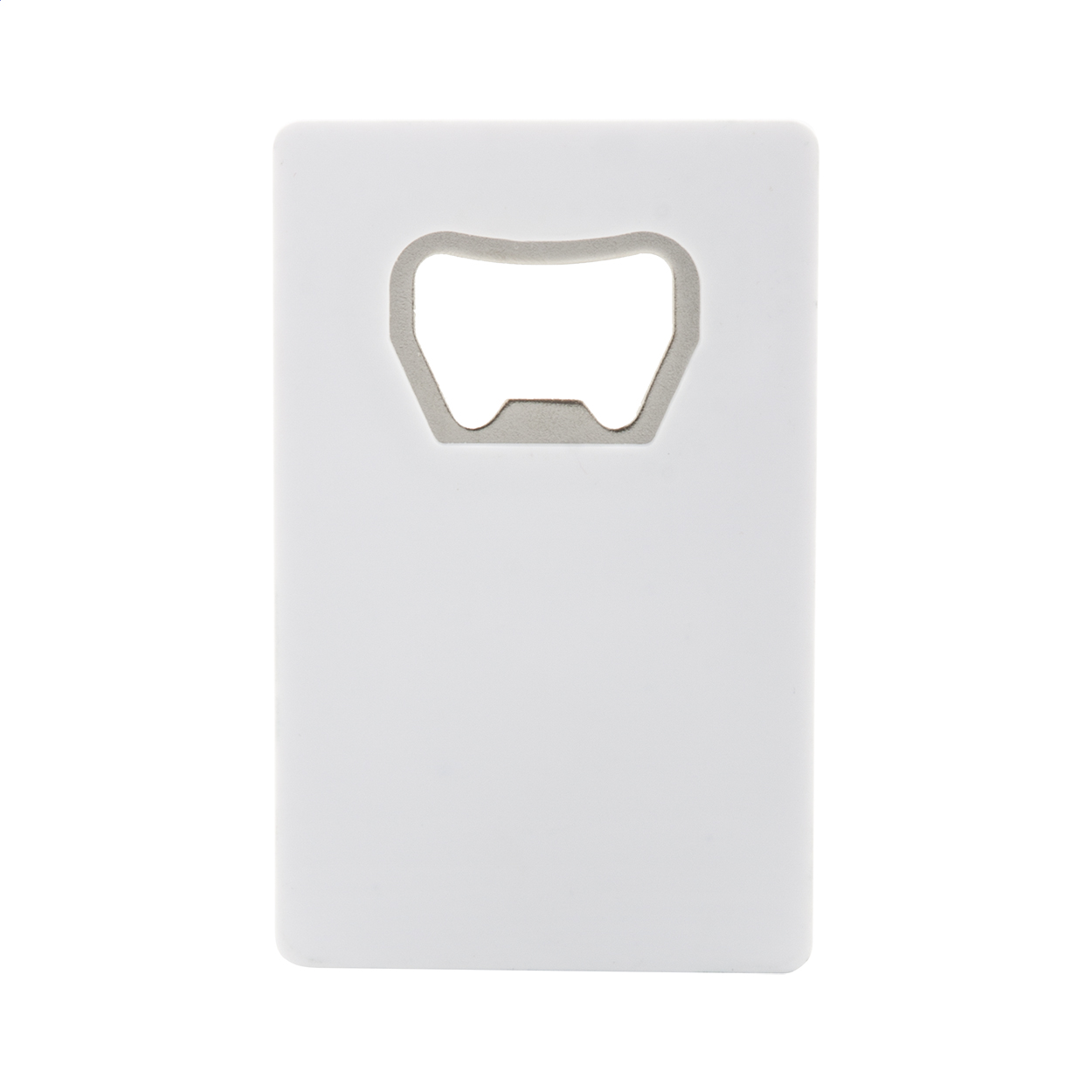 Plastový otvírák lahví SWIPE - bílá