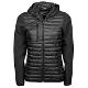 Dámská zimní bunda Tee Jays Women´s Hooded Crossover Jacket Black, Black Dámská zimní bunda Tee Jays Women´s Hooded Crossover Jacket Black, Black