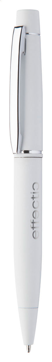 Kovové kuličkové pero WOBBY s pogumovaným povrchem