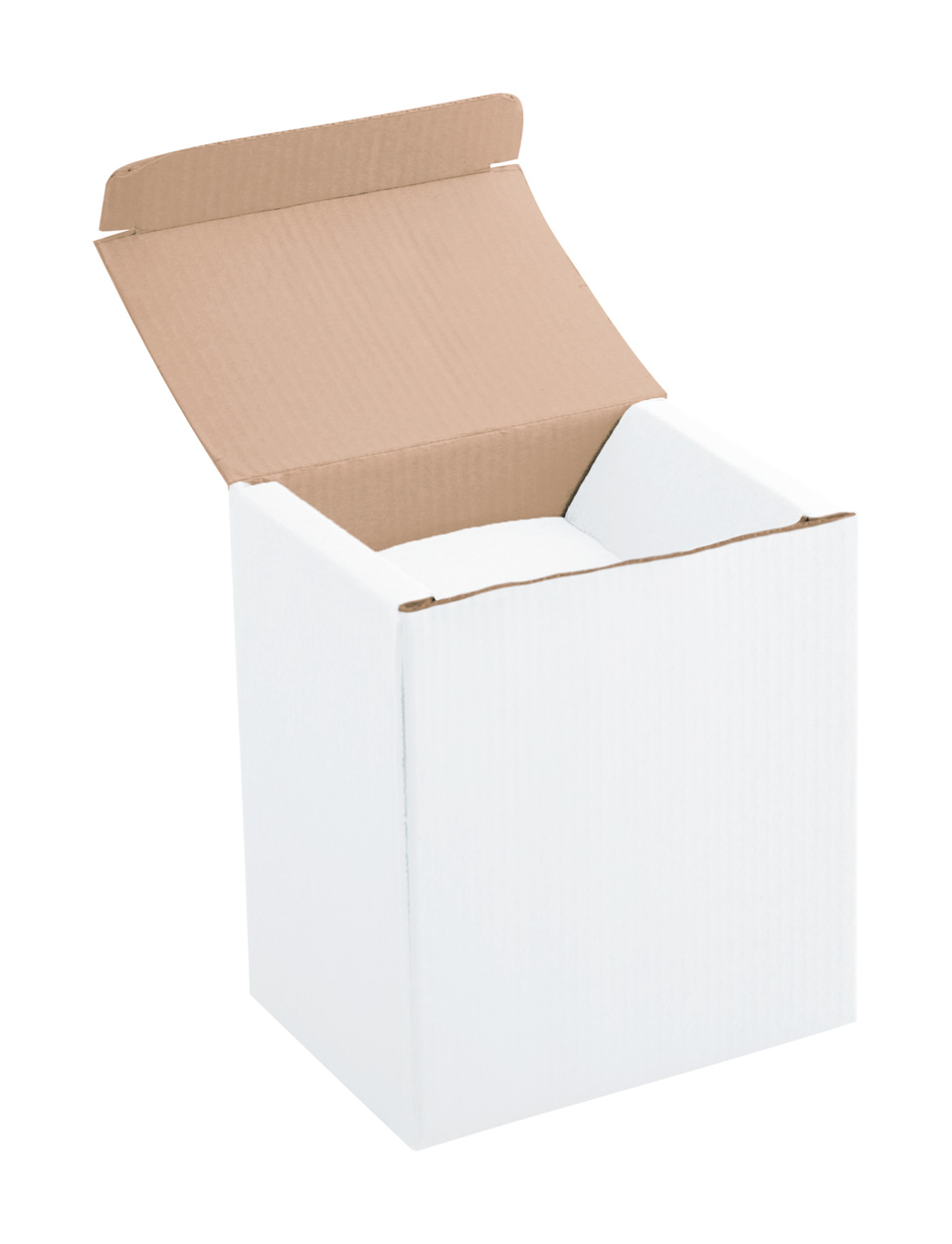 Papírová krabička na hrnek UNIVER - bílá