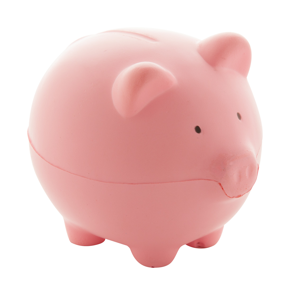 Anti-stress gadget OINK in the shape of a piggy bank - pink