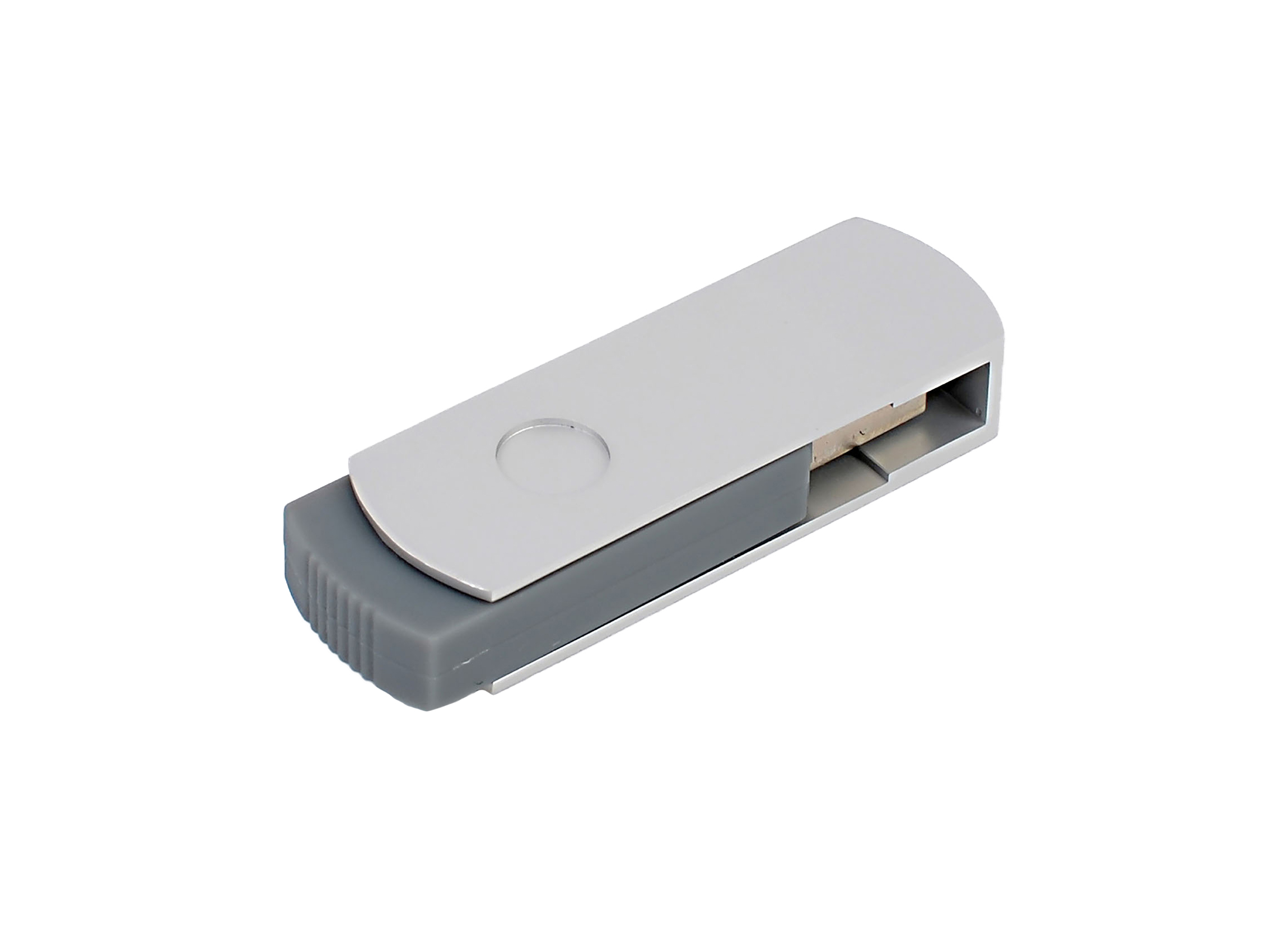 Klasický USB flash disk BELCHER šedá Klasický USB flash disk BELCHER šedá