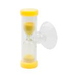 Plastové přesýpací hodiny SANDY s přísavkou, 3 minuty Plastové přesýpací hodiny SANDY s přísavkou, 3 minuty