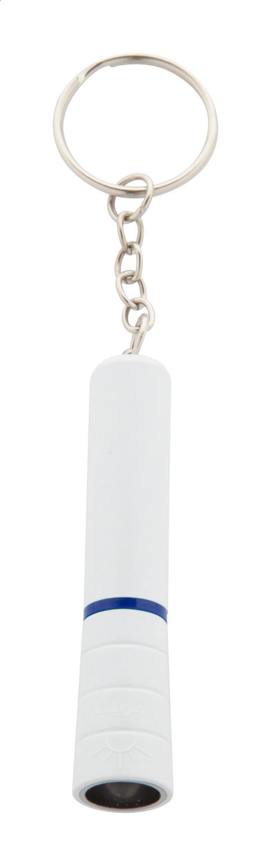 Plastová mini svítilna WAIPEI s kroužkem na klíče