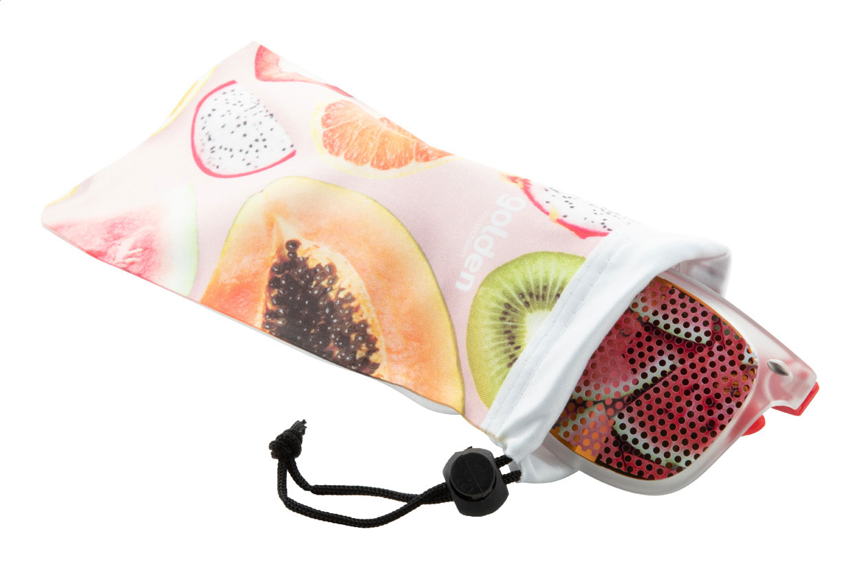 Látkové pouzdro na brýle SUBSUN - bílá