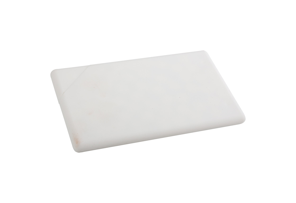 Plastová krabička s mentolovými bonbóny CARD - bílá