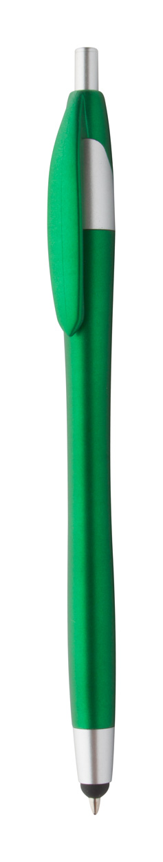 Plastic ballpoint pen NAITEL with stylus