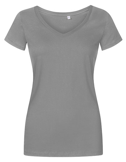 Dámské tričko s krátkým rukávem X.O by Promodoro Women´s V-Neck T-Shirt