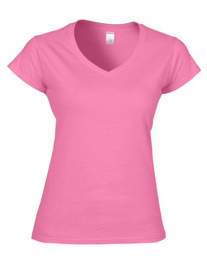 Dámské tričko s krátkým rukávem Gildan Softstyle® Women´s V-Neck T-Shirt