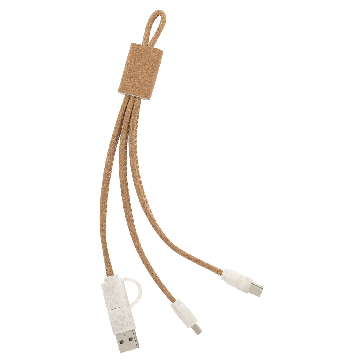 USB nabíjecí kabel KORUKU - přírodní