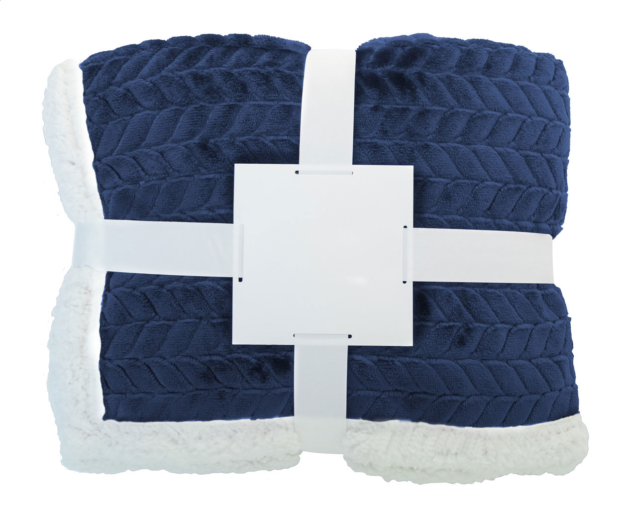 Fleecová deka FOGLIO z RPET materiálu