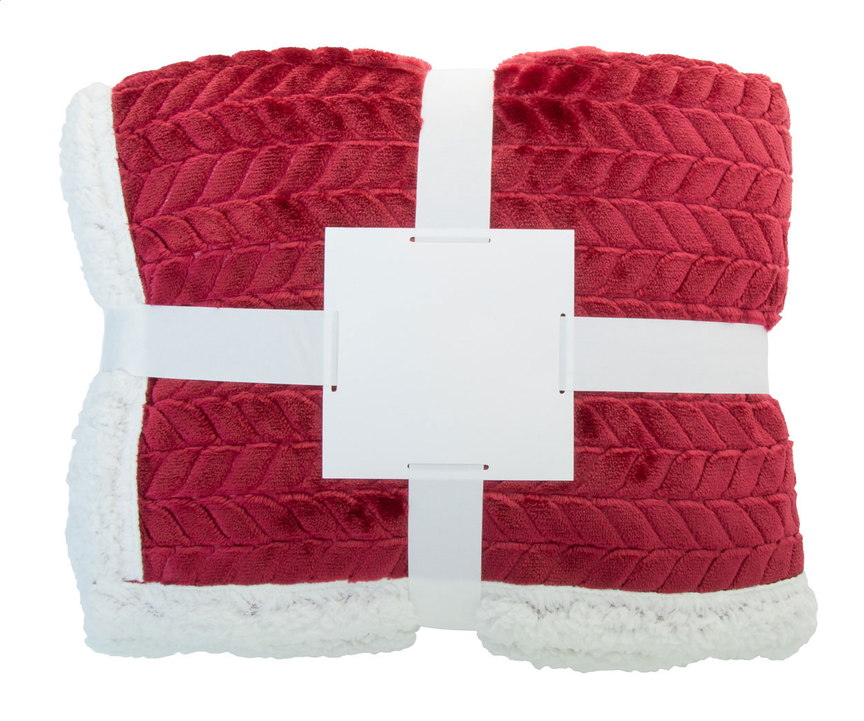 Fleecová deka FOGLIO z RPET materiálu