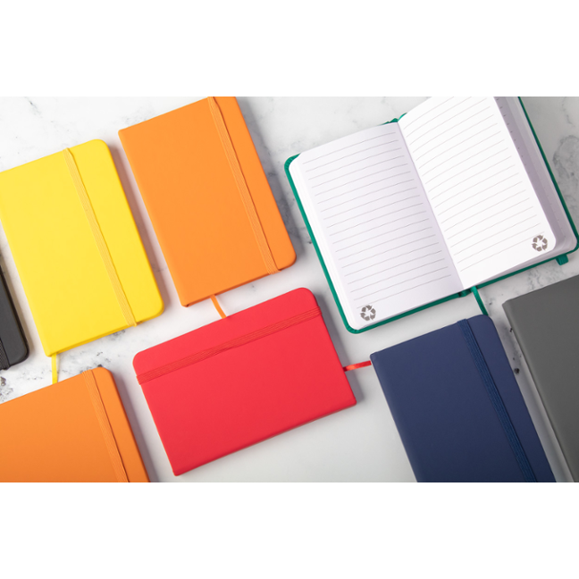 Linkovaný zápisník REPUK LINE, formát A6 - červená Linkovaný zápisník REPUK LINE, formát A6 - červená