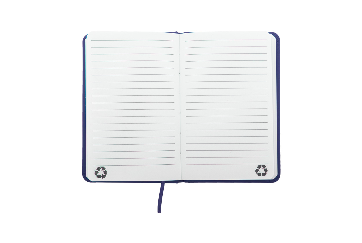 Linkovaný zápisník REPUK LINE, formát A6 - tmavě modrá Linkovaný zápisník REPUK LINE, formát A6 - tmavě modrá