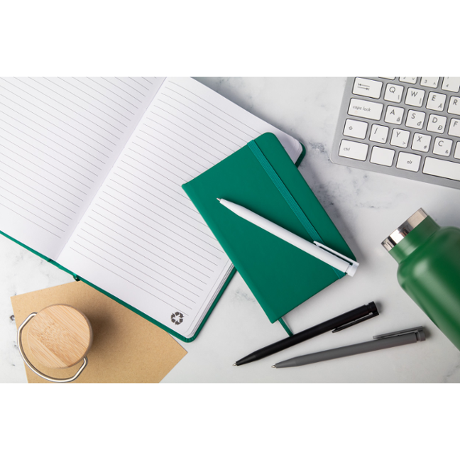 Linkovaný zápisník REPUK LINE, formát A6 - zelená Linkovaný zápisník REPUK LINE, formát A6 - zelená