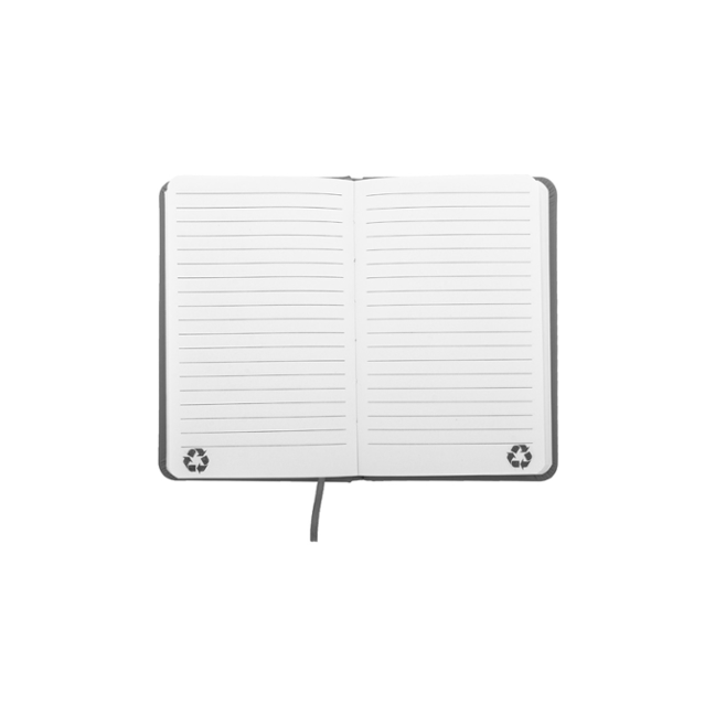 Linkovaný zápisník REPUK LINE, formát A6 - šedá Linkovaný zápisník REPUK LINE, formát A6 - šedá