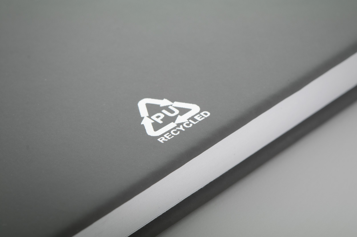 Linkovaný zápisník REPUK LINE, formát A6 - šedá Linkovaný zápisník REPUK LINE, formát A6 - šedá