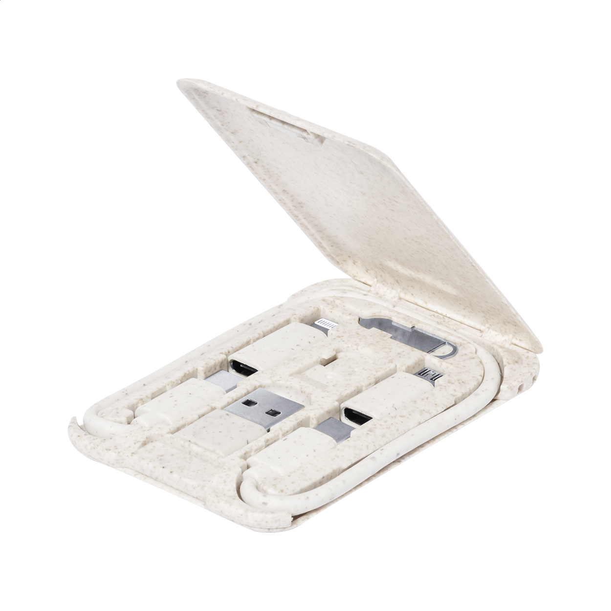 Chard Sada USB nabíjecích kabelů Přírodní