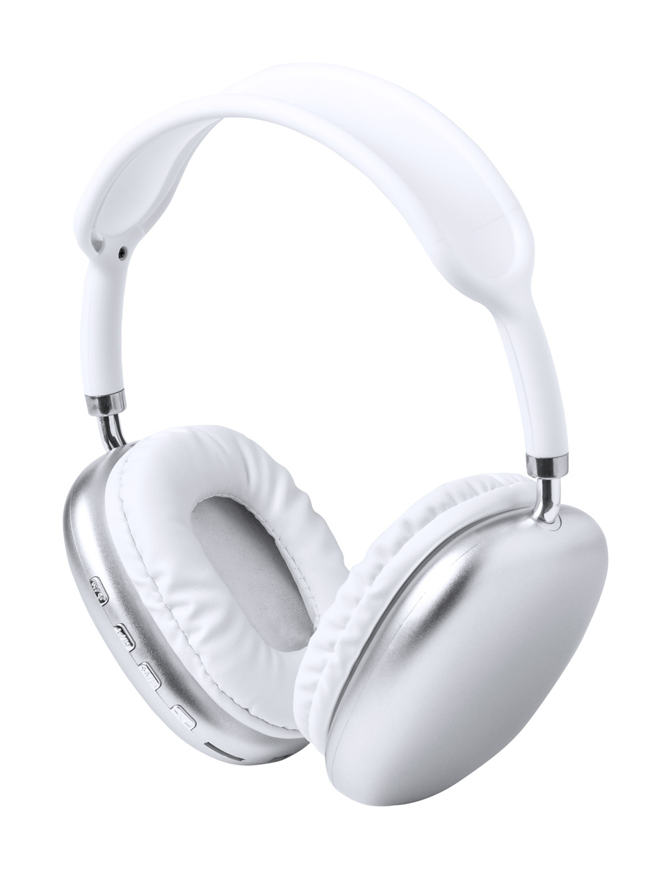 Plastic wireless headphones CURNEY - white
