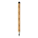 Bambusové bezinkoustvé pero s pravítkem BOLOID - přírodní