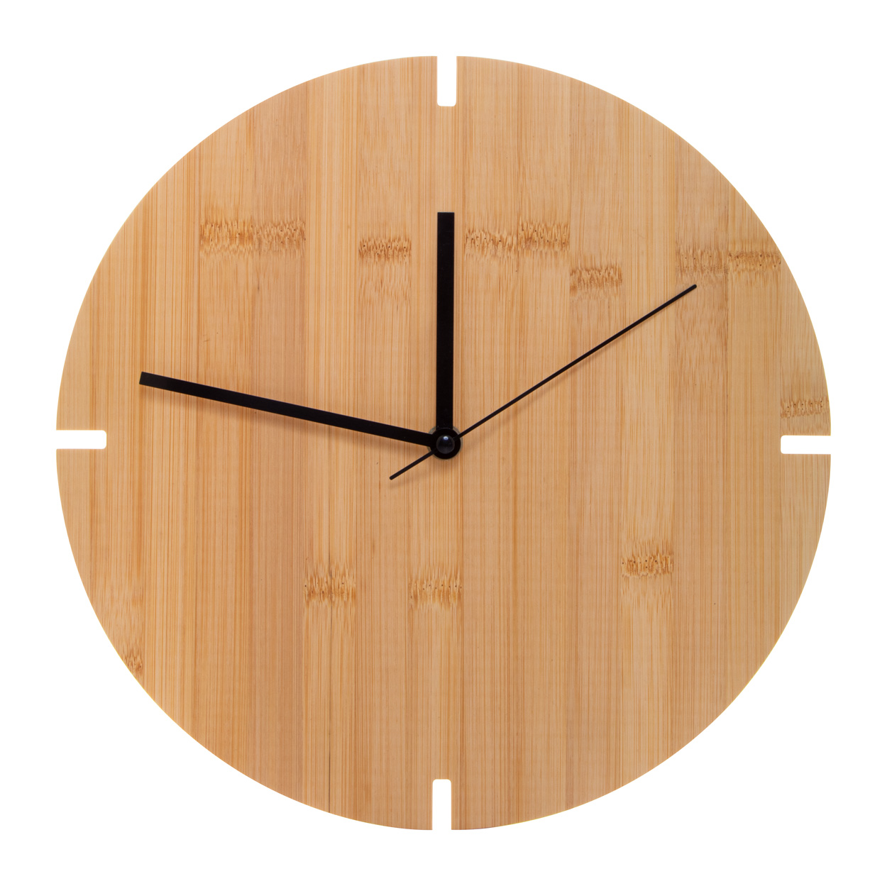 Bamboo wall clock TOKEI - natural