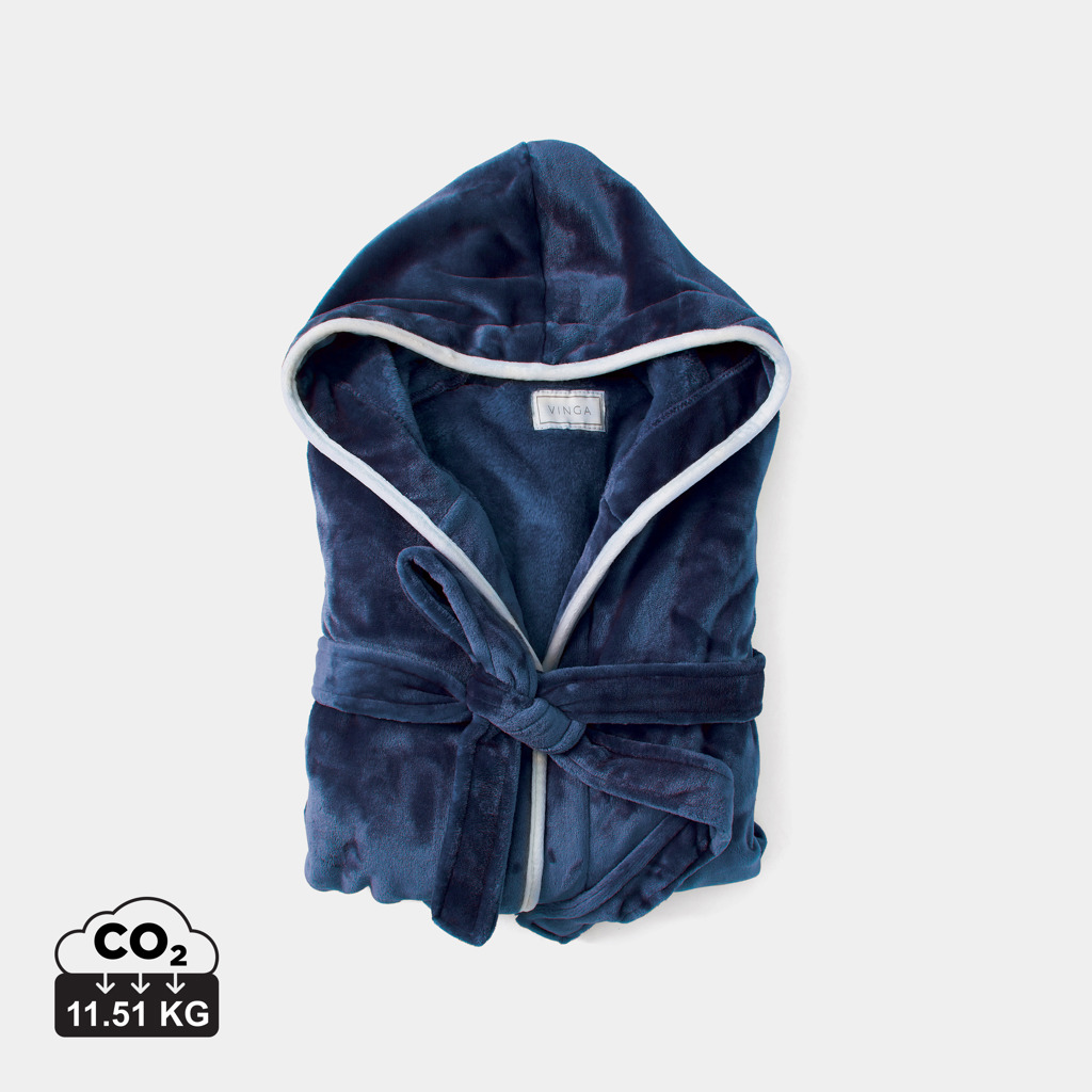 Luxusní župan VINGA Louis z GRS RPET velikost S/M