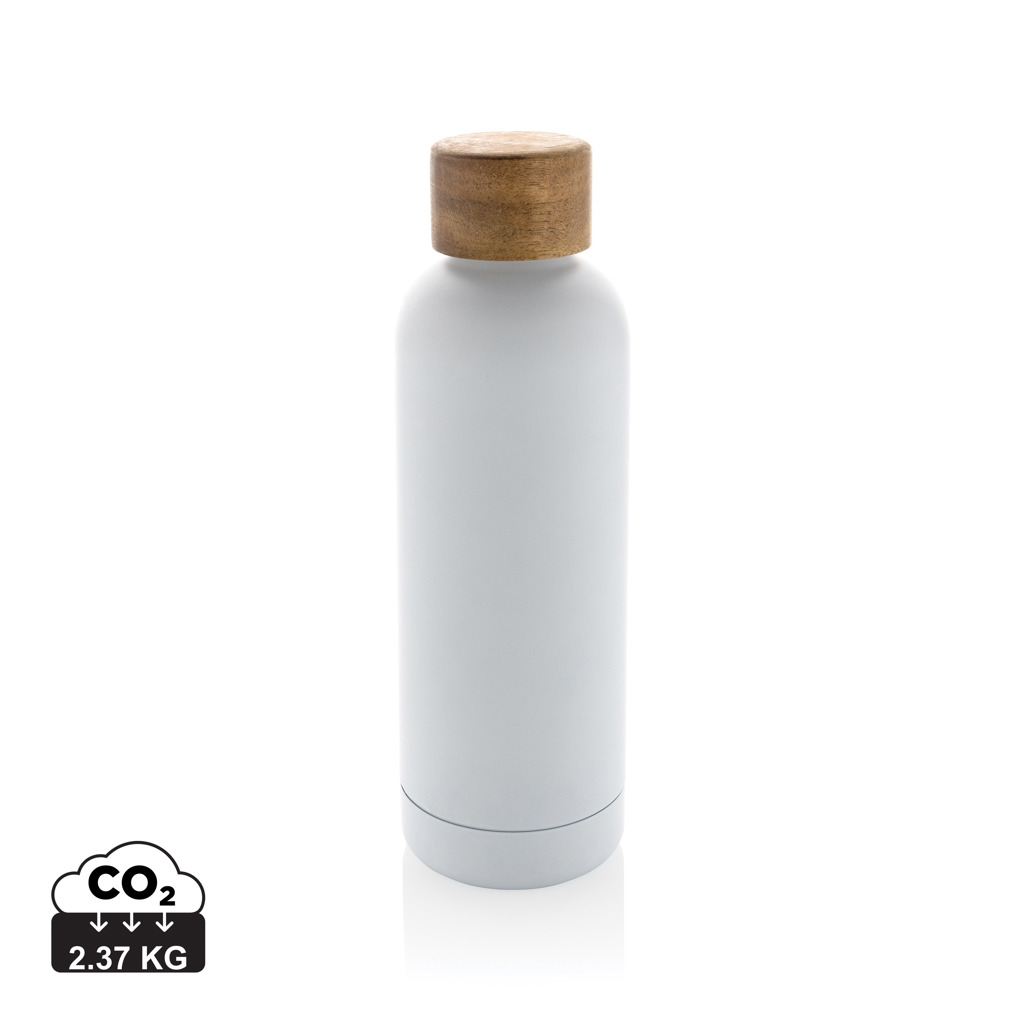 RCS certified recycled stainless steel vacuum bottle PAREL, 500ml