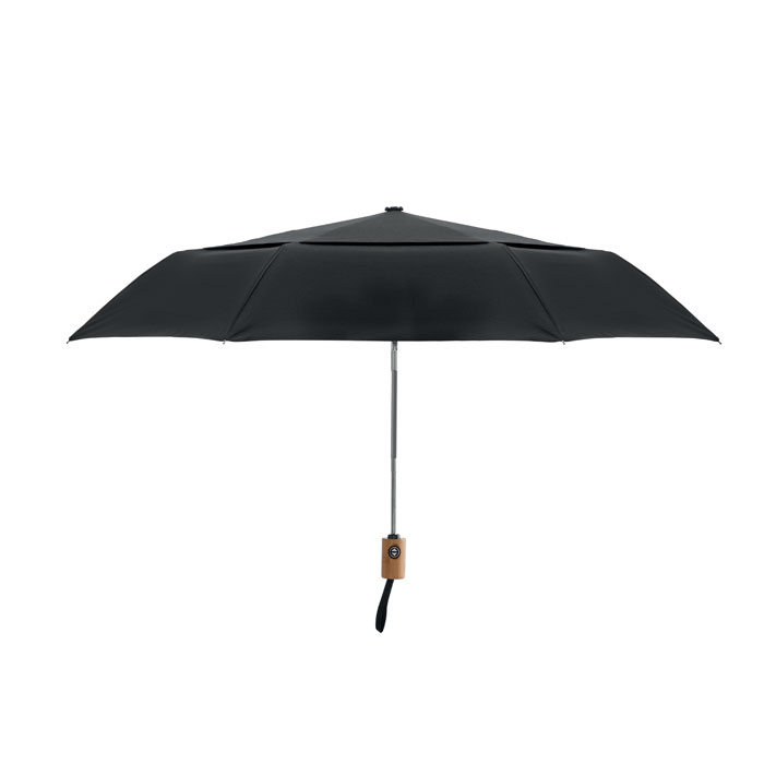 21palcový skládací deštník ALFUR - černá