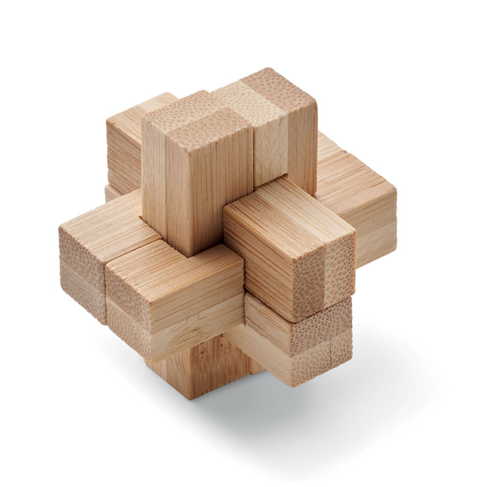 Bamboo puzzle SASS - wooden