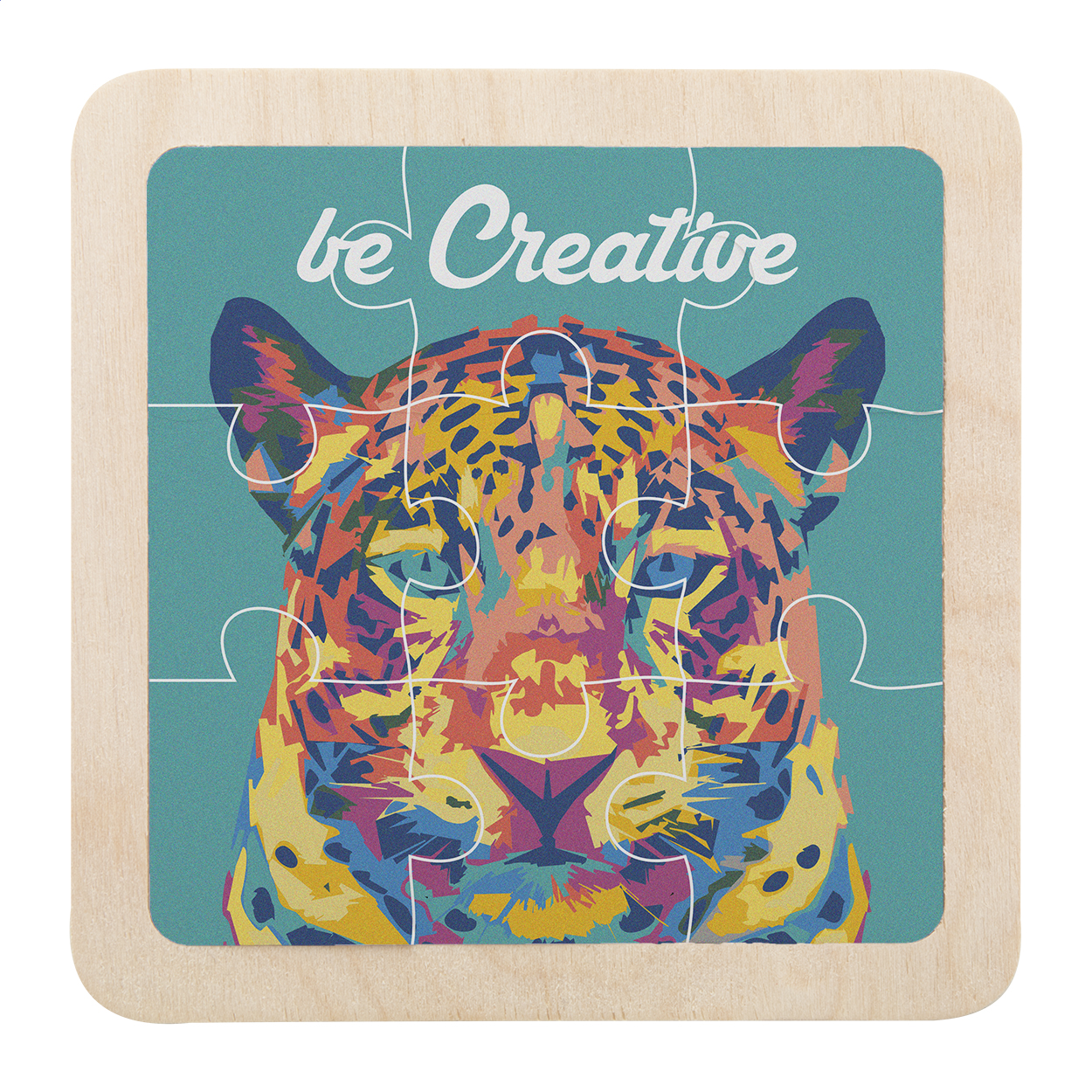 Puzzle WODALUS - bílá / přírodní