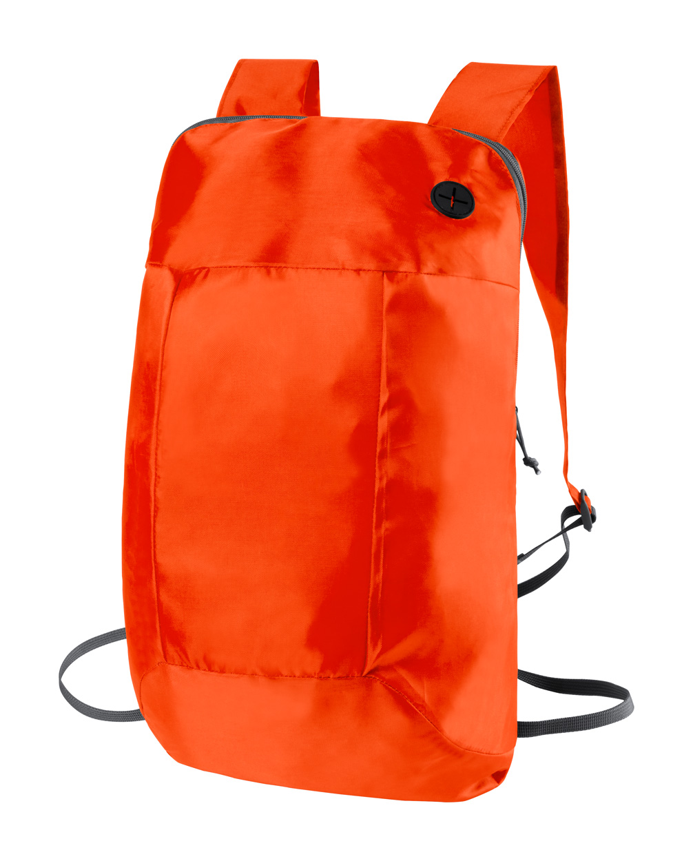 Polyester foldable backpack SIGNAL with cable hole