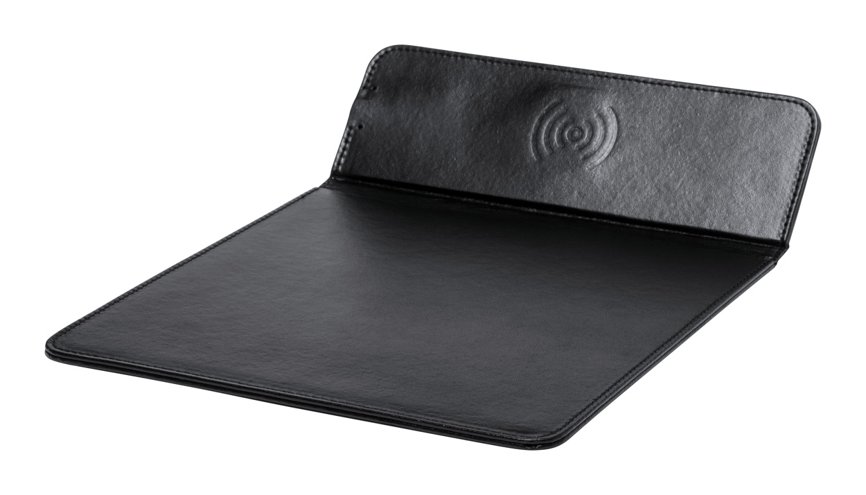 Mouse pad DROPOL with wireless charger - black