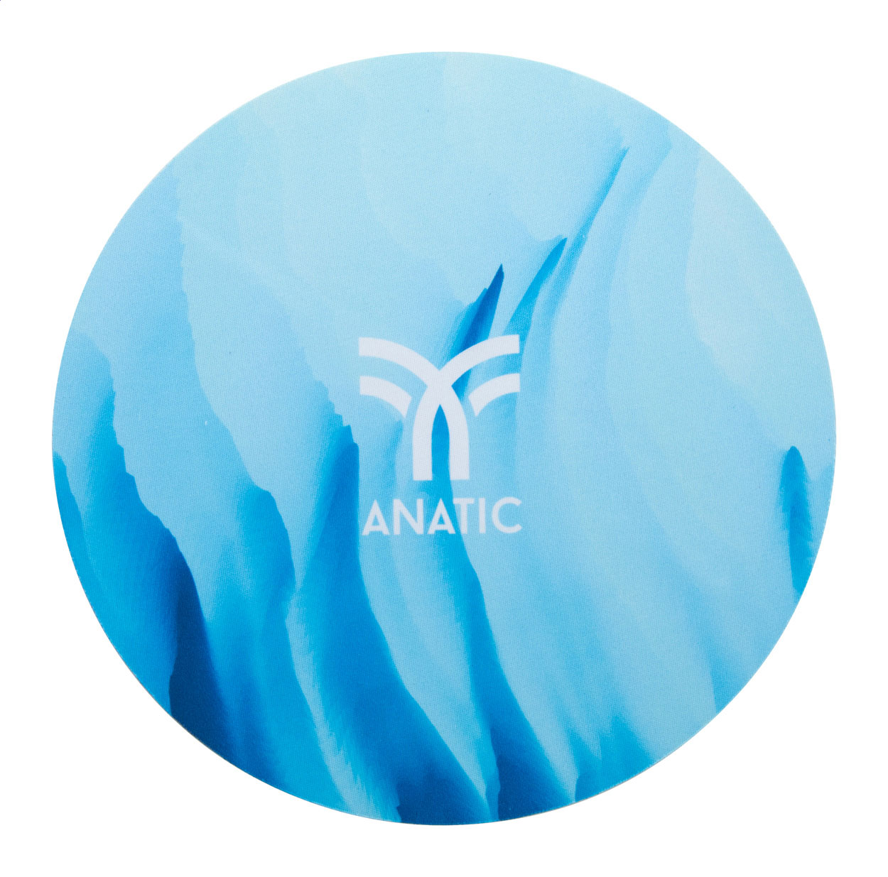 Polyesterová podložka pod myš SUBOROND pro potisk sublimací - bílá