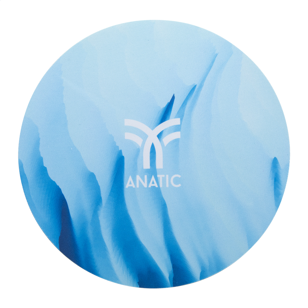 Polyesterová podložka pod myš SUBOROND pro potisk sublimací - bílá