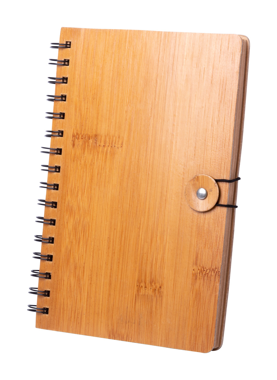 Notepad PALMEX with bamboo sticky notes - natural
