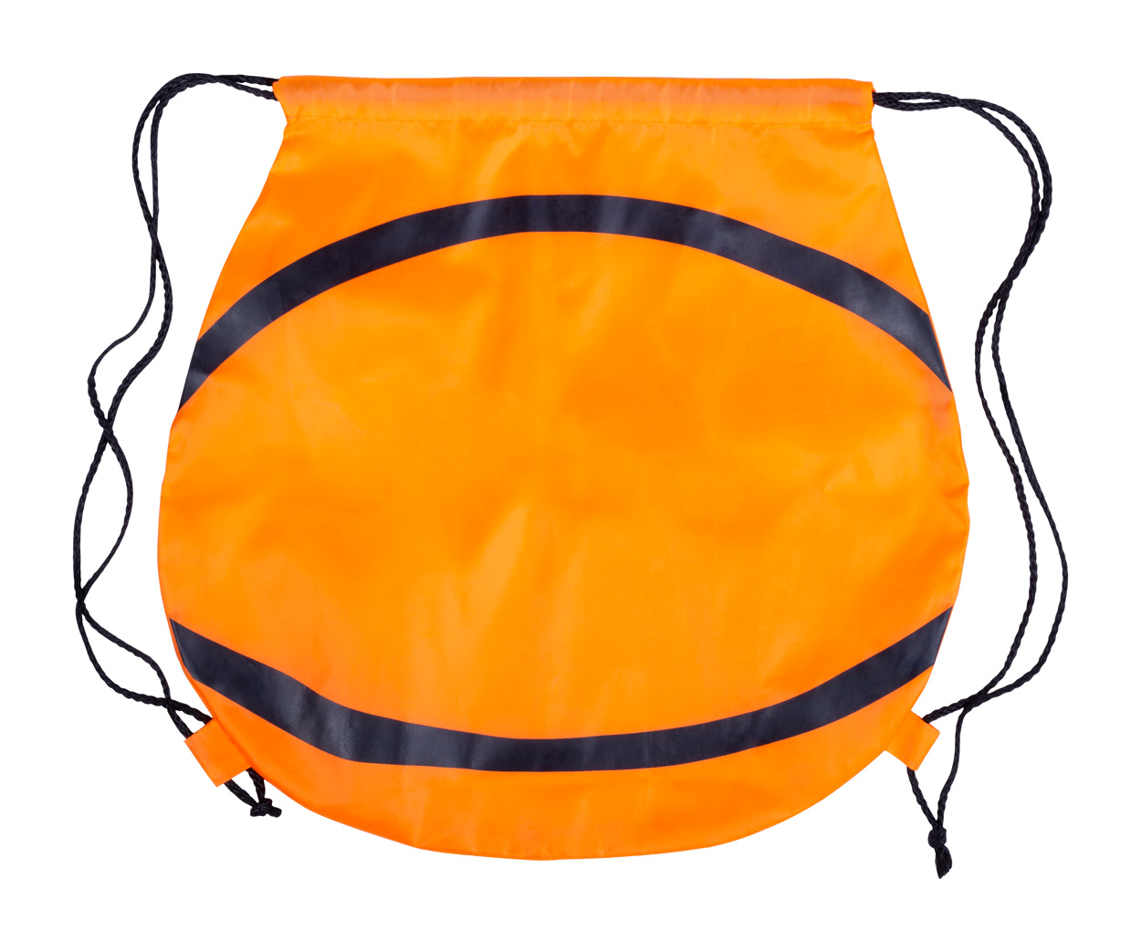 Polyester drawstring backpack NAIPER with ball motif